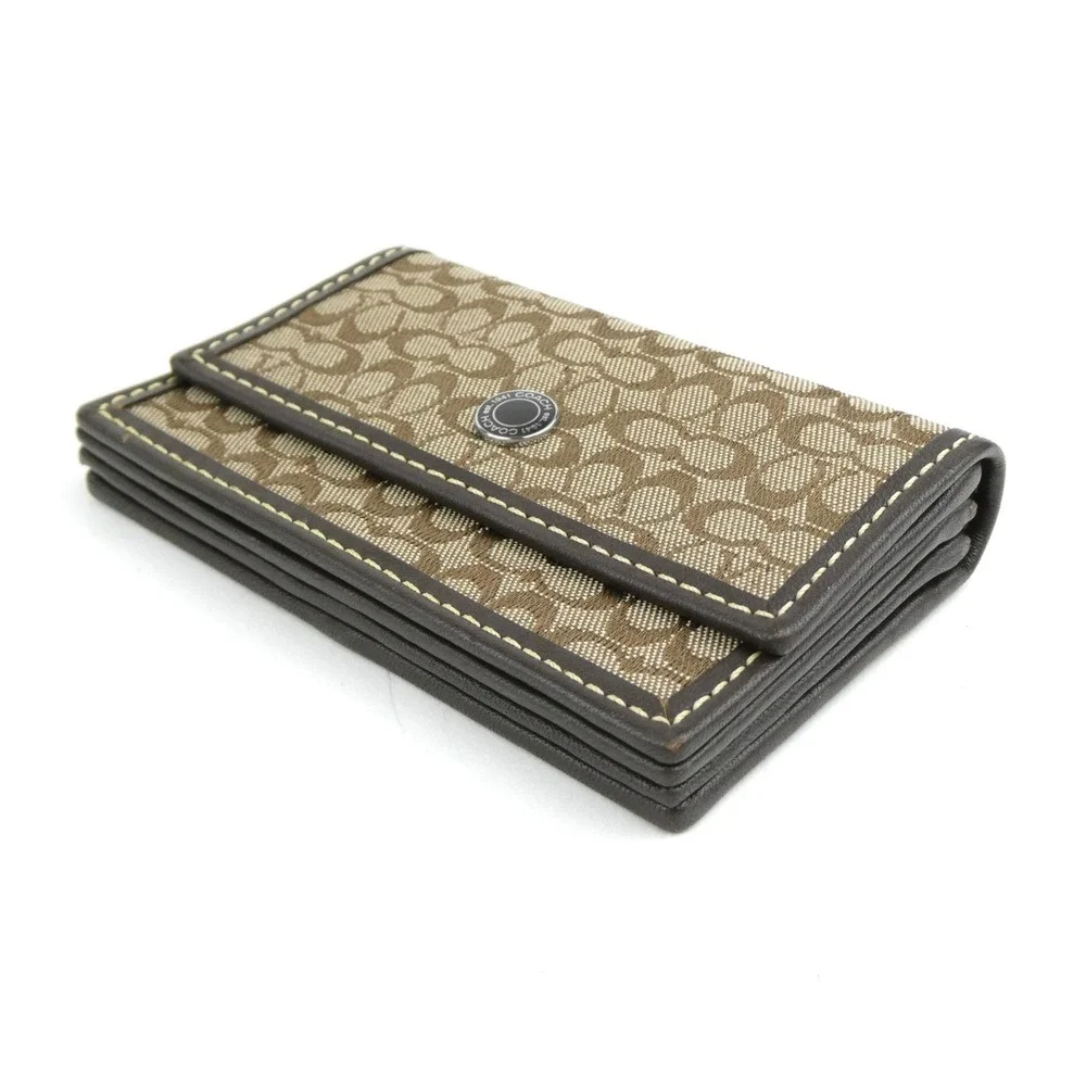 Coach signature khaki